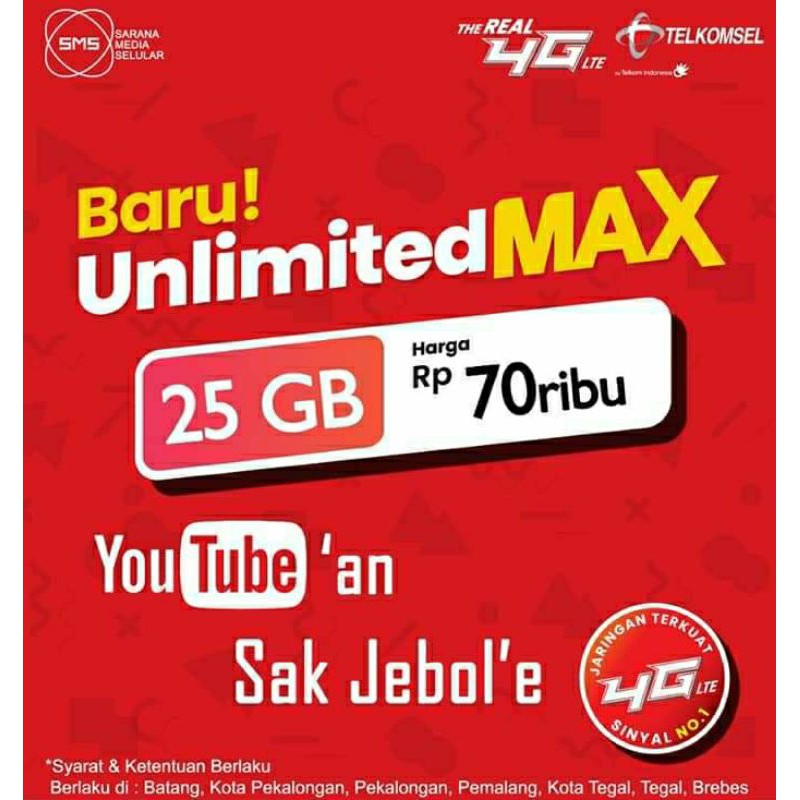 KUOTA-DATA-TELKOMSEL-UNLIMITED-MAX-25GB